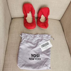 NWT Yosi New York Red Flats